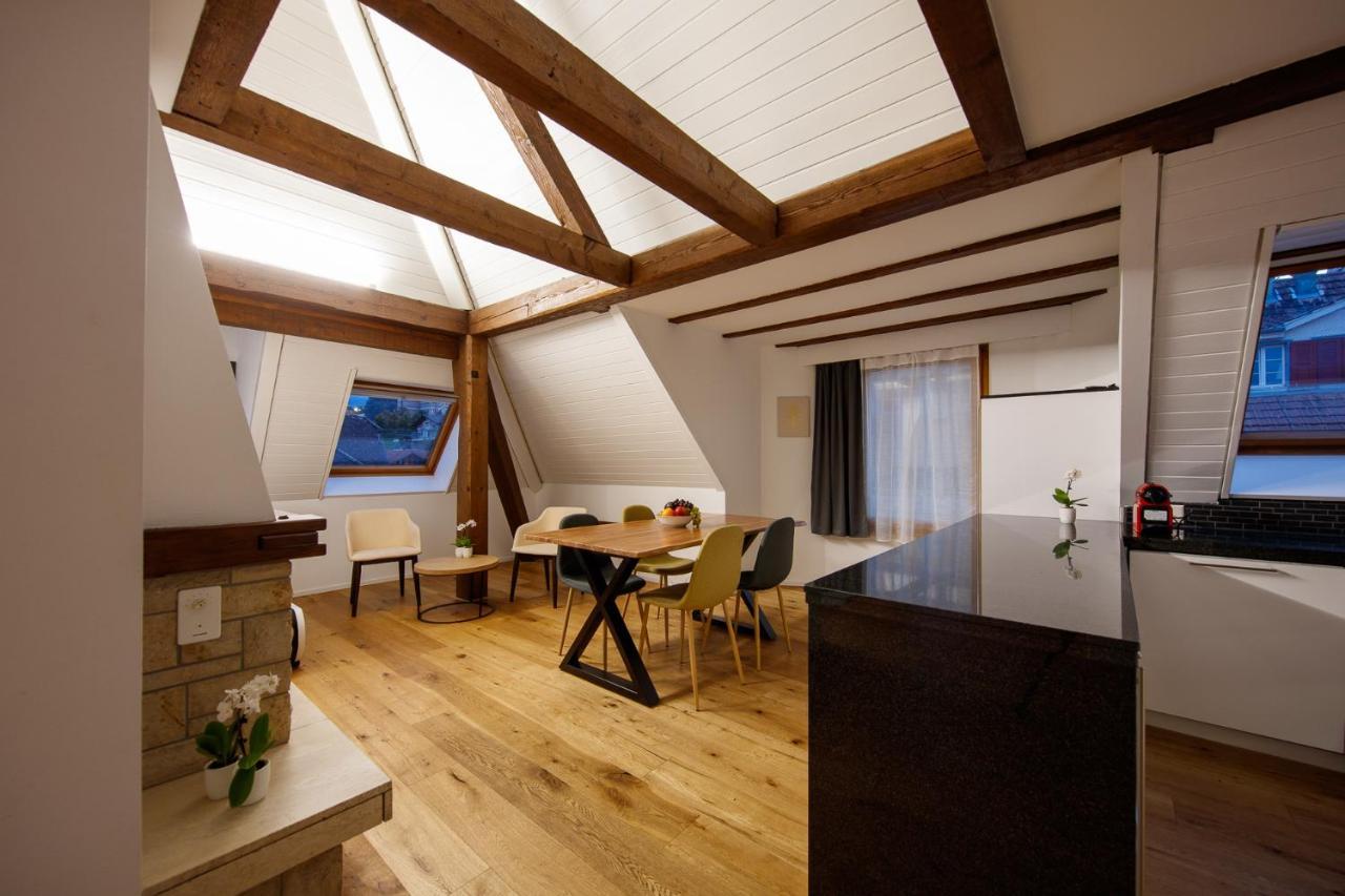 Berg & Berg Apartments - Spiez Self-Check-In Extérieur photo